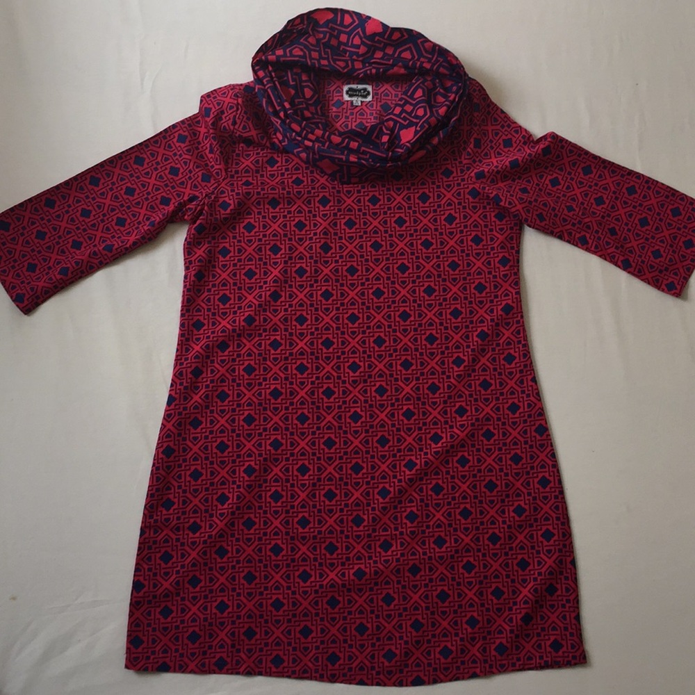 Mud pie geometric design dress